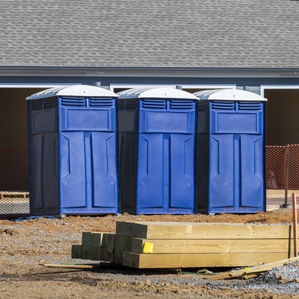 can i customize the exterior of the portable toilets with my event logo or branding in Bridgewater OH